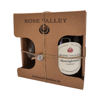 Rose Valley Bundle Whisky und Glas